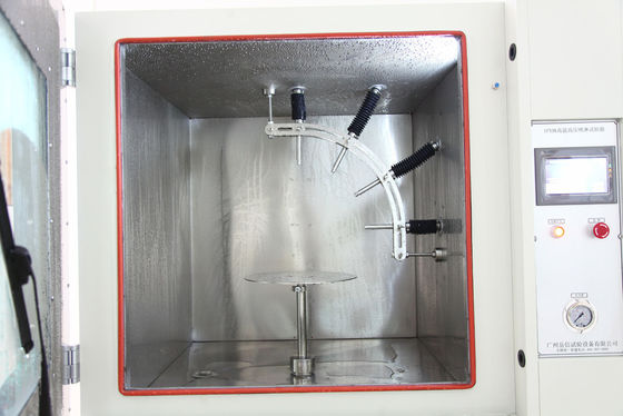 LIYI Wysokociśnieniowa komora do badania natrysku wody Wodoodporny sprzęt testowy Norma ISO 20653