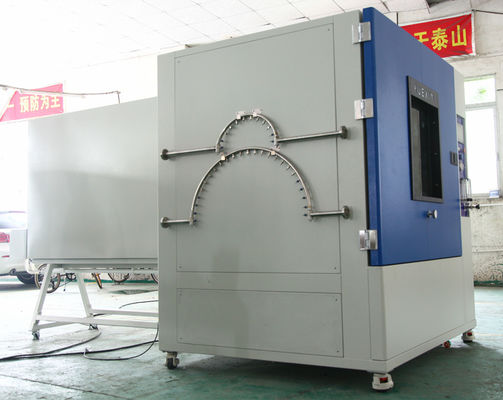 IPX4 Maszyna do testowania deszczu rozpryskującego Przeciąganie rurki Promień R200 400 600 mm