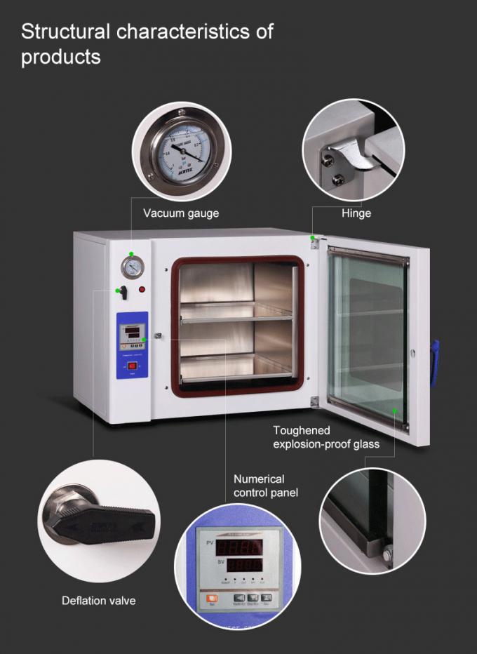 Komora do suszenia pr&oacute;żniowego LIYI 1 Torr, przemysłowy piec do suszenia pr&oacute;żniowego SMC 1