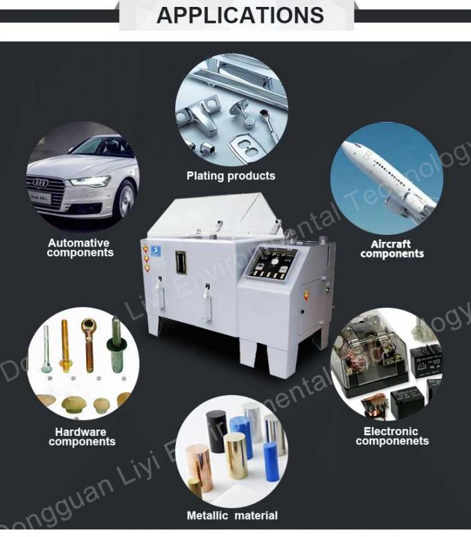Liyi Paint Salt Fog Corrosion Equipment Maszyna do badania solnego natrysku solnego w komorze 0