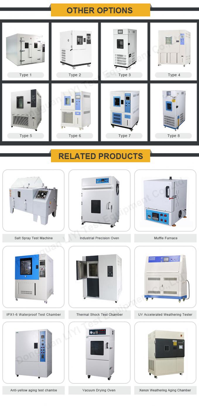 LIYI JIS C60068 150L Komora temperatury na stole, komora wilgotności LIYI 2
