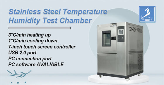 Komora termostatyczna stałej wilgotności z kontrolą wilgotności i temperatury, skrzynia stałej temperatury i wilgotności